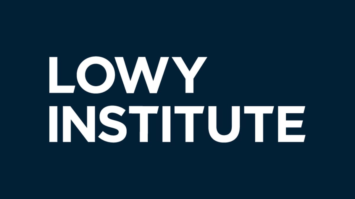 🇦🇺 Lowy Institute